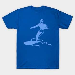 Retro Surfer Dude (Solid Graphic Version) T-Shirt